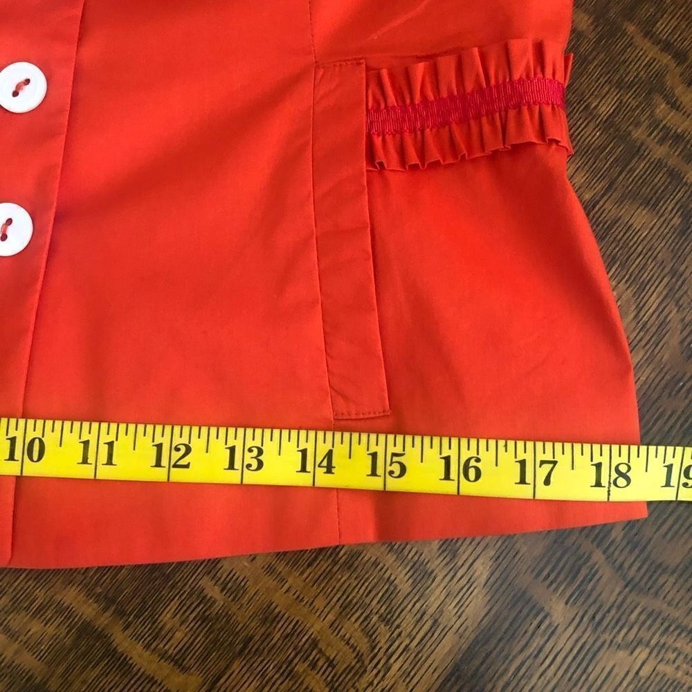 Sonia Bogner Retro Light Cotton Four Button Jacket Size 8 - Picture 13 of 15